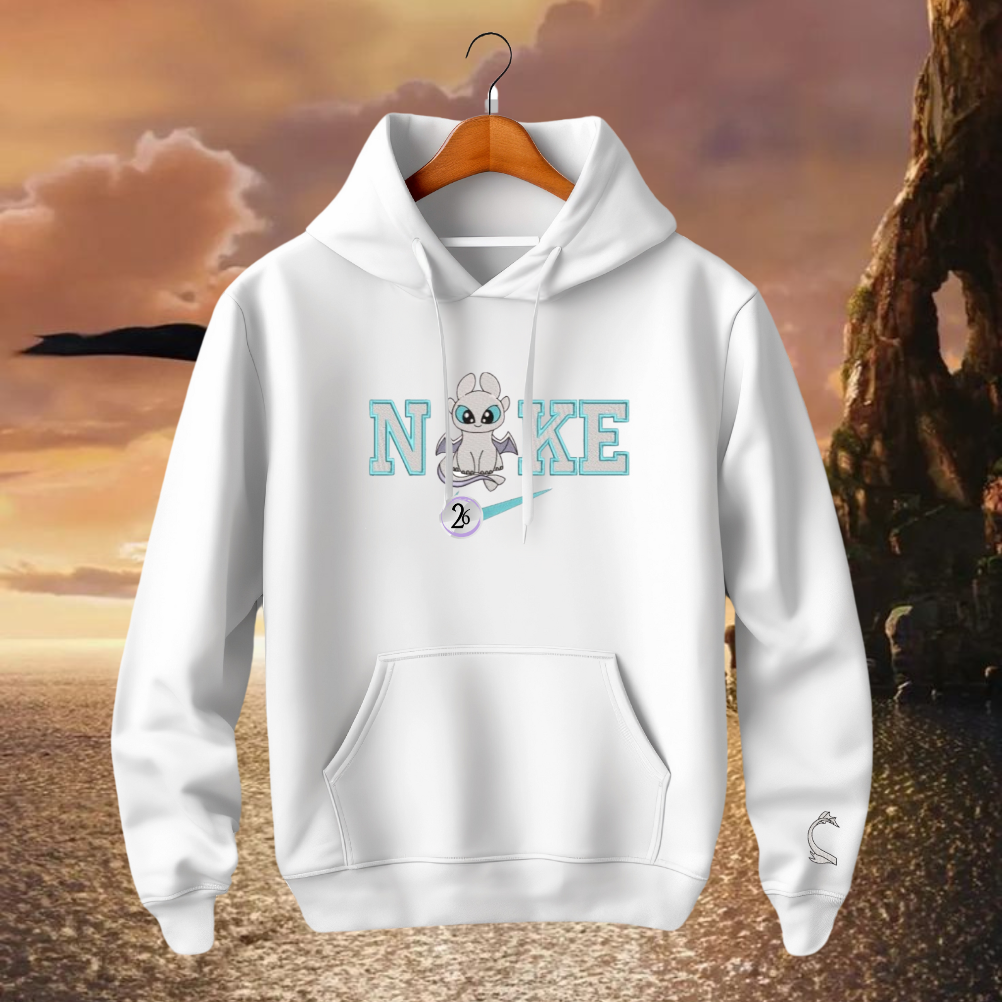 Moletom Fúria Branca