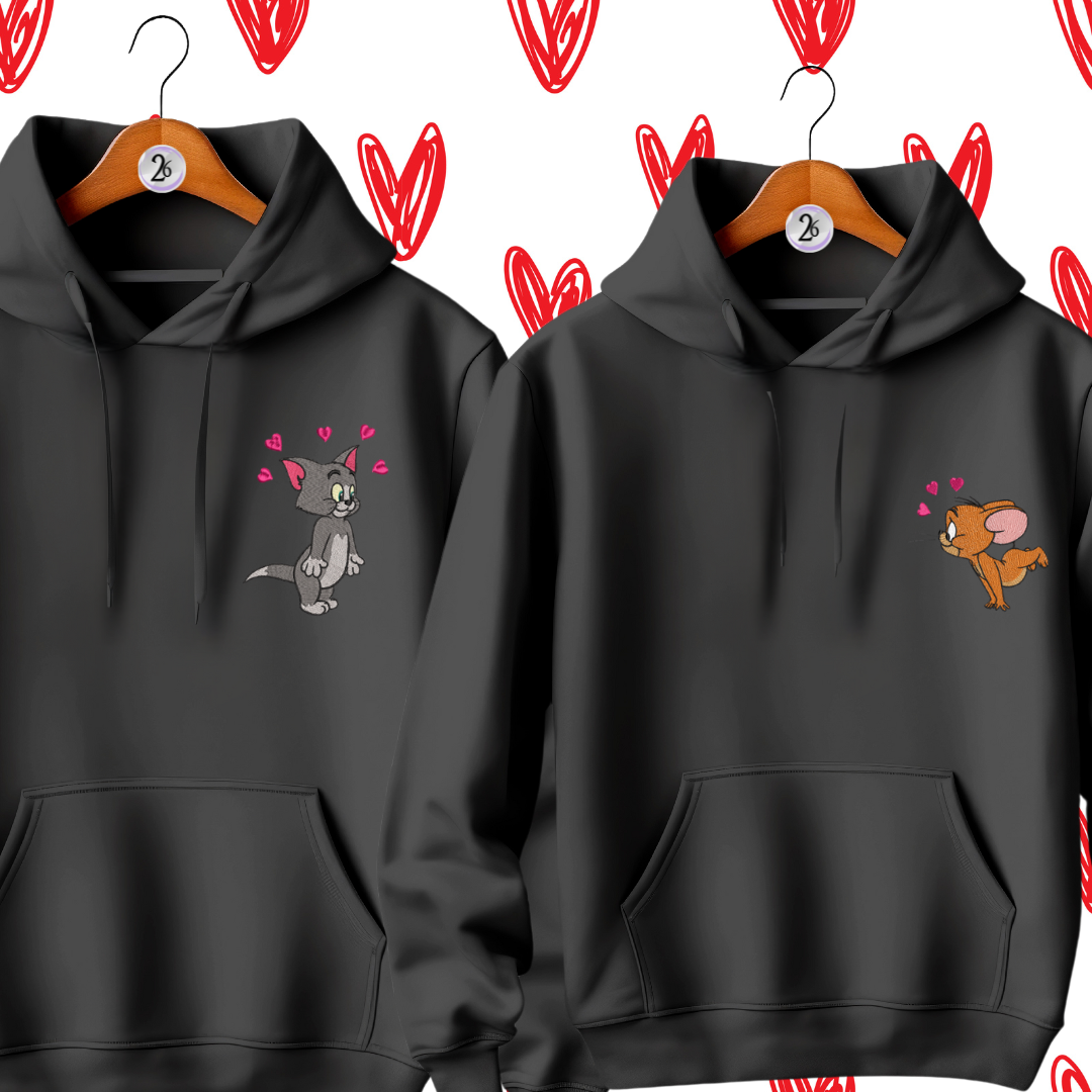 Felpe di Coppia Tom e Jerry
